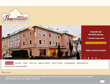 Tablet Screenshot of hotel-hohenstauffen.at